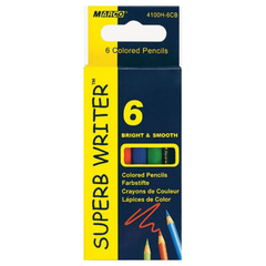 Set of colored pencils Marco Superb Writer mini, 6 colors