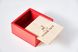 Дерев'яна коробка для новорічних іграшок (мала) - 1