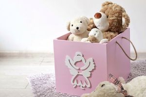 Екологічне рішення для зберігання іграшок у дитячій - коробки для зберігання Zrobyv Tato