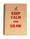 Sketch Book "Keep Calm and Draw" - 1