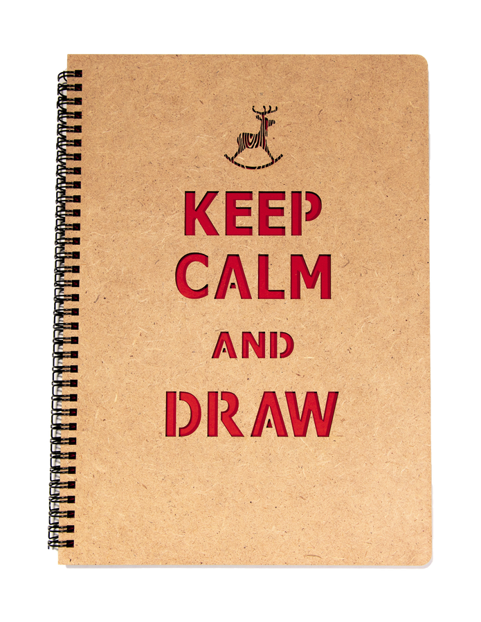 Sketch Book "Keep Calm and Draw"