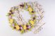 Decorative wreath-coloring "This is how spring begins" - 5