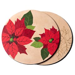 Wooden panel by numbers "Christmas star"